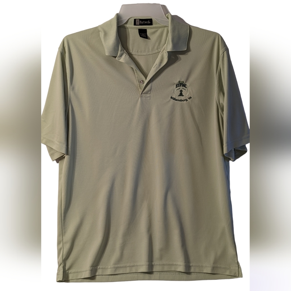 Hartwell Polo Very Light Green Men's Shirt Size Large #63